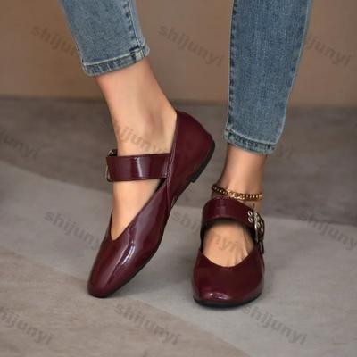 Женские лоферы с леопардовым принтом, весенняя повседневная обувь слипоны на плоской подошве, женская обувь с пряжкой, толстая подошва, нескользящая обувь для ходьбы