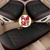 Universal Ultra-Luxury Car Seat Cover Full Set Black Upgrade Auto Seat Cushions Car Front Seat Covers & Rear Seat Covers