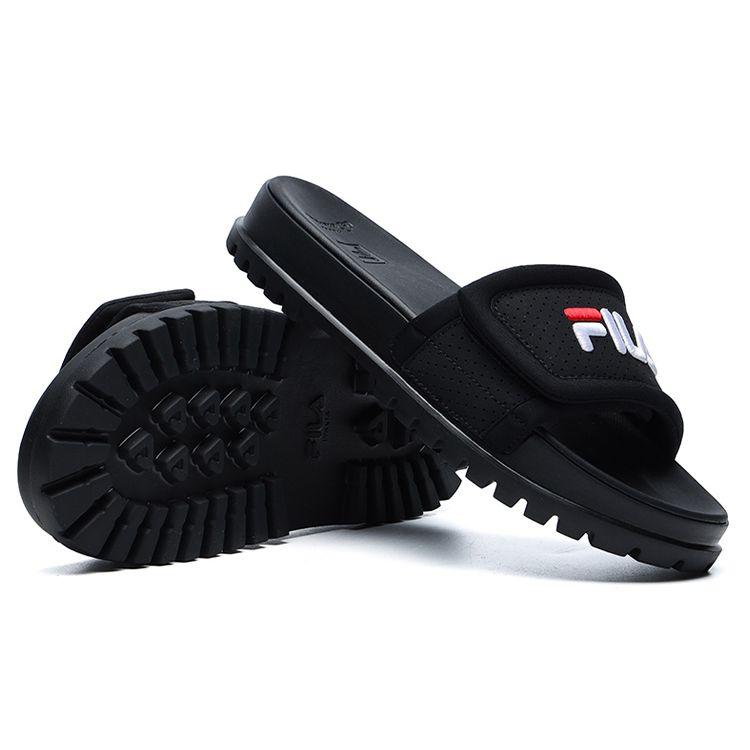 Fila Heritage-FHT Модные Удобные Сандалии-Слипоны на Резиновой Подошве Женская Обувь F12W124624FBK