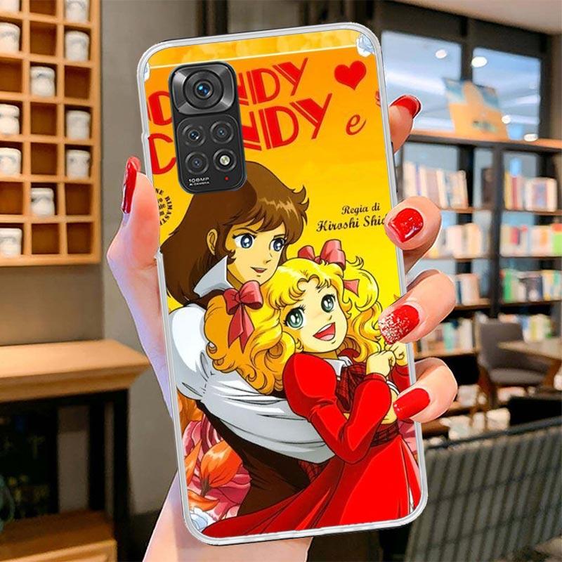 Candy 90s Anime Cover Phone Case For Xiaomi Redmi Note 15 14 13 12 11 10 Pro Plus 14S 12S 11S 11T 11E 10S Soft Fundas Shell Redm