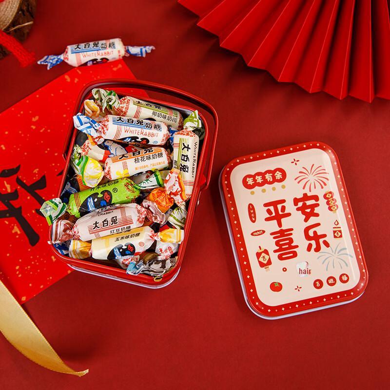 Сливочная карамель Белый Кролик Коробка для подарков Мир и Радость 130г