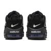 Nike X AMBUSH Air More Uptempo Low Известняк Унисекс Баскетбольные Кроссовки Черный Белый FB1299-001