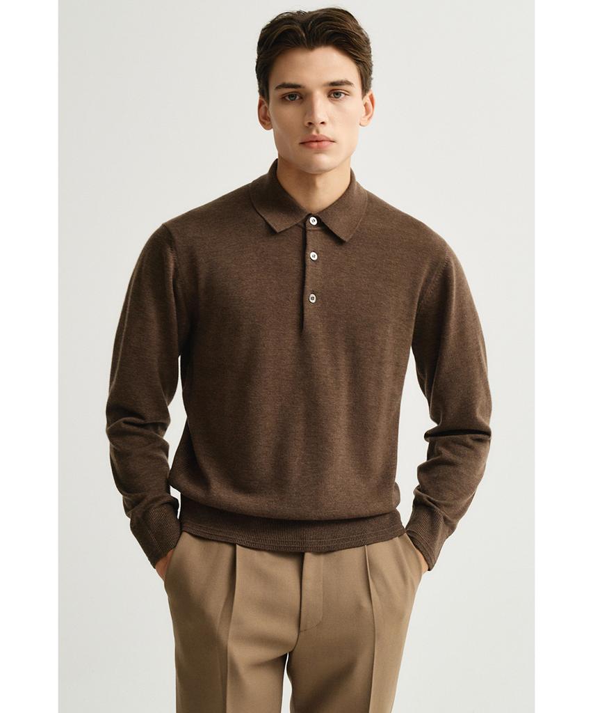 IOLO Fine Wool Collar_Brown