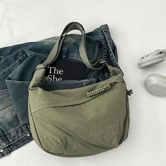 Повседневная сумка-хобо, сумка-мешок с регулируемым ремнем, складная сумка через плечо с несколькими карманами, вместительная сумка через плечо для повседневного использования, путешествий и работы