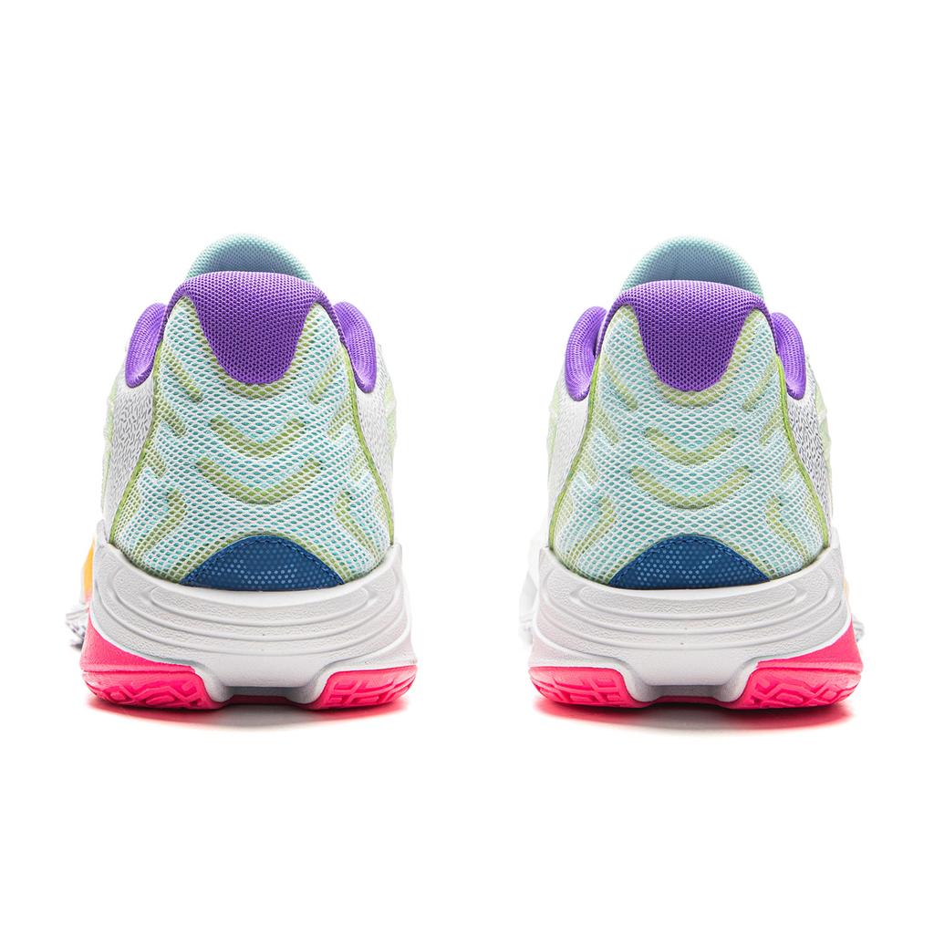 Li Ning Амортизирующие Скользкие Устойчивые к истиранию Дышащие Упругие Сцепление Низкие Баскетбольные Кроссовки Мужские ABAV067-4