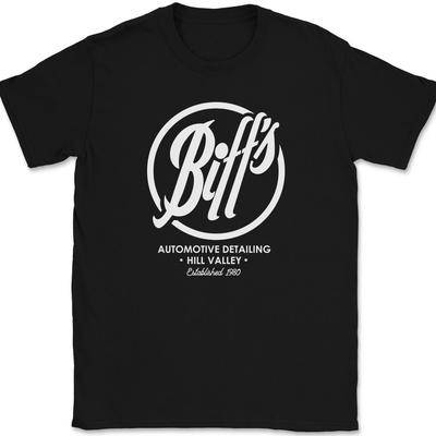 Футболка с принтом Biffs Automotive Detailing Смешная новинка по мотивам фильма