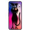 Чехол для Google Pixel 10 Pro XL 5G Милый Кот ТПУ Черный Мягкий Силикон Задняя Крышка Цветы Ударопрочный Бампер Чехол 6.8" Чехол для Телефона