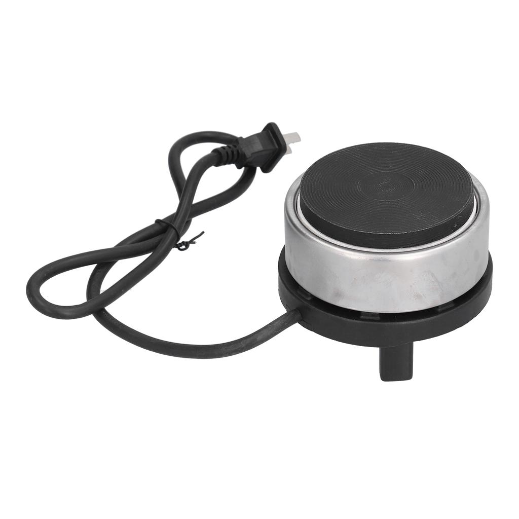 300W Mini Electric Stove Iron Hot Plate Tea Coffee Pot Warmer Heater for Home Office Dormitory