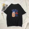 Women's Short-sleeved T-shirt Loose Korean Style Summer Clothes Tops Fashion Vintage Summer Streetwear Graphic T Shirts Y2K Top