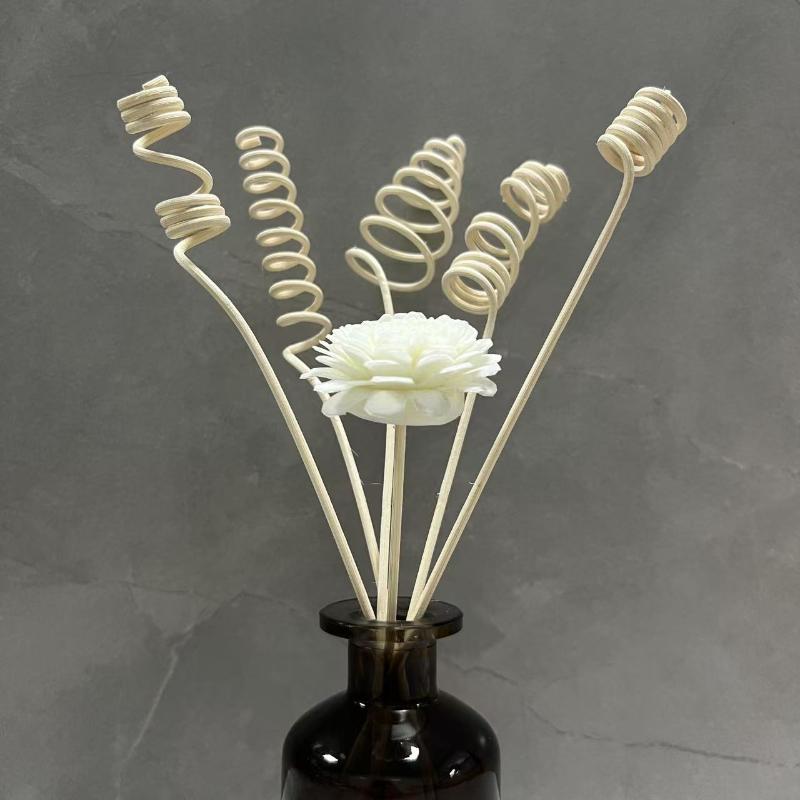 VP 9PCS new Artificial Flower Rattan Reed Fragrance Aroma Diffuser Refill Stick DIY Floral