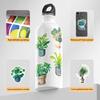 50Pcs Waterproof Plant Stickers for Cups Phone Cases Decoration Creative PVC Decals