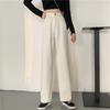 Women's High-Waist Wide-Leg Jeans - Slim, Straight, Loose-Fit Trousers for Autumn 2023