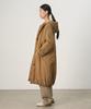 Rough Side White Label Under Puff Coat Camel