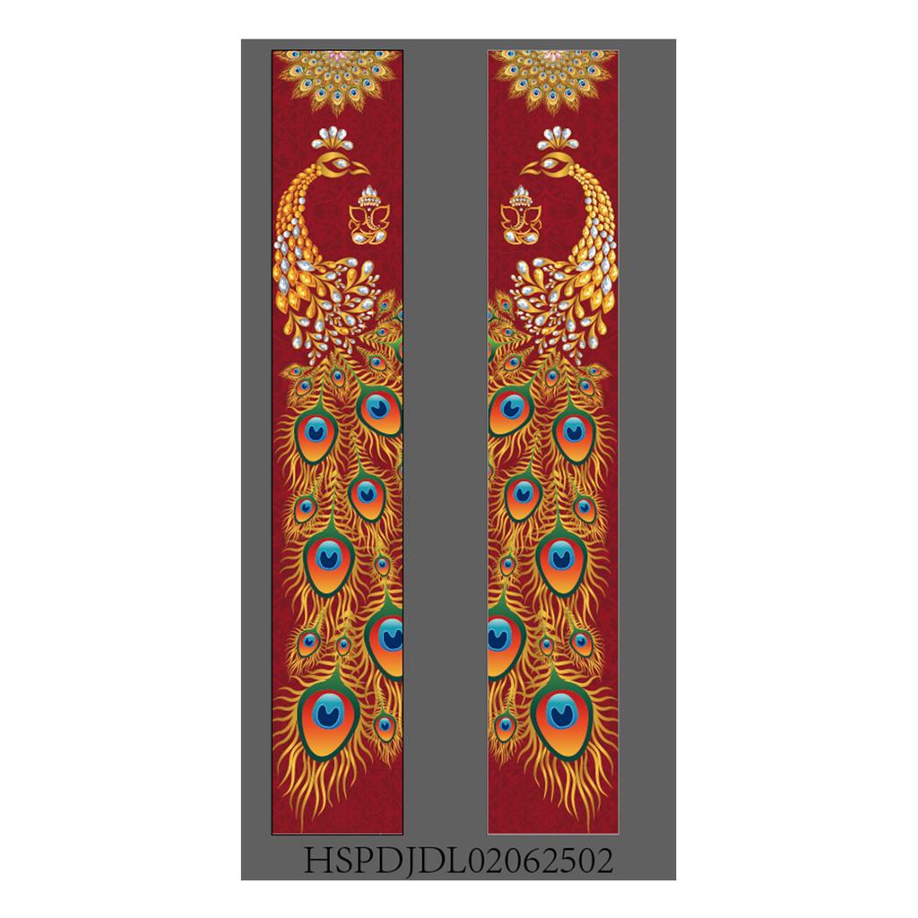 Indian Diwali Outdoor Party Party Decoration Porch Couplet Polyester Cloth Flag