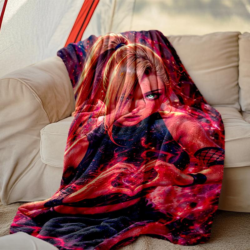 1pc naruto Blanket, Cozy Printed Throw Blanket, A Heartfelt Gift for Your Family and Friends