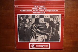 LP Record SONNY ROLLINS Three Giants PR7821 Prestige 1970 US Jazz Used