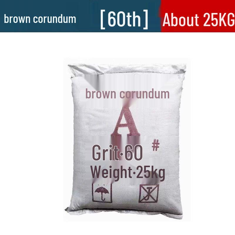 Пескоструйный аппарат с коричневым/белым корундом, стеклянными шариками и наждаком для использования абразивного песка