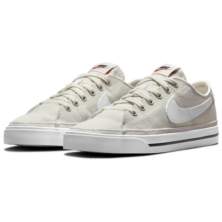 Nike Court Legacy Canvas Sail Women Sneakers Cream Summit-White Black CZ0294-101