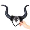 Witch Hair Accessories Ox Horn Hairband Evil Queen Evil Magic Witch Headpiece  Costume Accessory