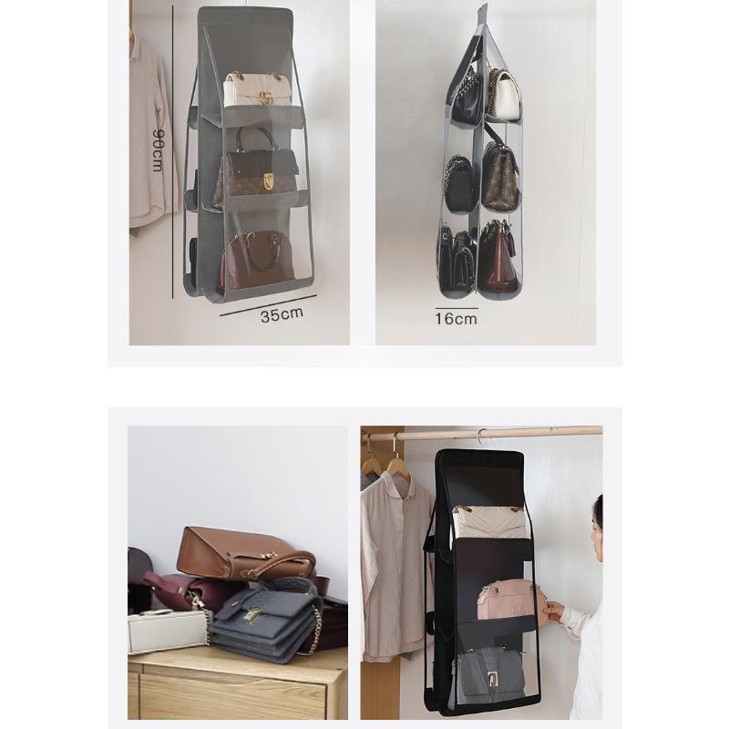 Сумка для хранения артефактов, пылезащитная крышка, дверца за сумкой, подвесная полка для хранения, сумка для хранения в общежитии, органайзер