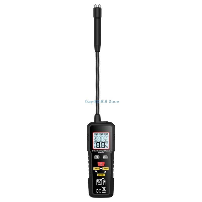 T3LF Precisions Brake Fluid Emulsification Tester with Quick Detection LED Brake Tester ABS for Car & Motorcycles