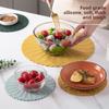 30cm Durable Anti-Scald Silicone Placemat - High Temperature Resistant