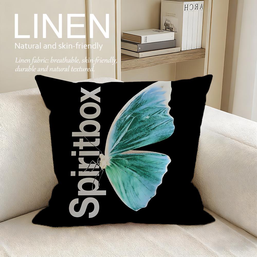 Music Spiritbox Cushion Cover Pillowcase Set Pcs x x Breathable Washable Sofa Cushion Cover