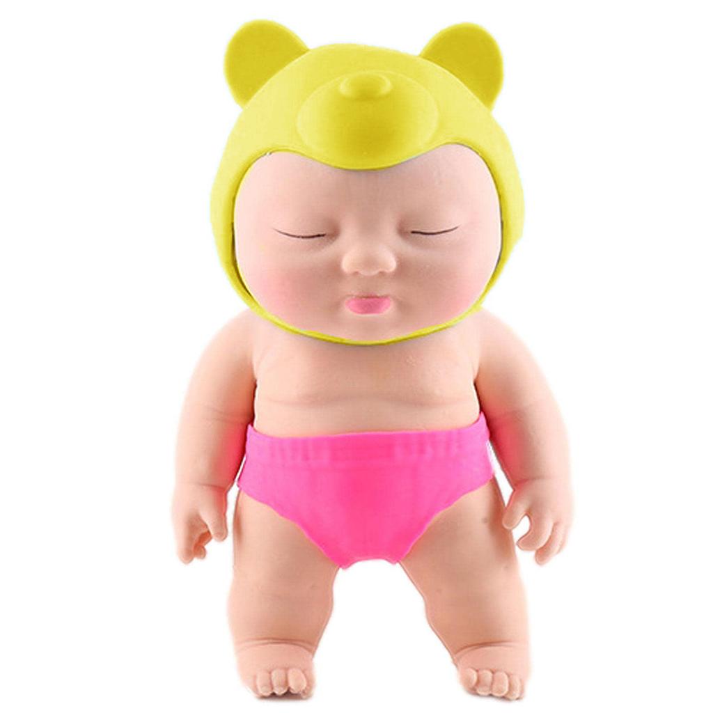 Игрушка-антистресс, сжимаемая, TPR, эластичная, кукла, мягкая, для снятия стресса, сувенир для вечеринки, игрушка для снятия давления, подарок для офиса, для детей