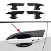 Декоративная накладка на ручку двери из карбонового волокна для Honda Civic Hatchback 2017-2021