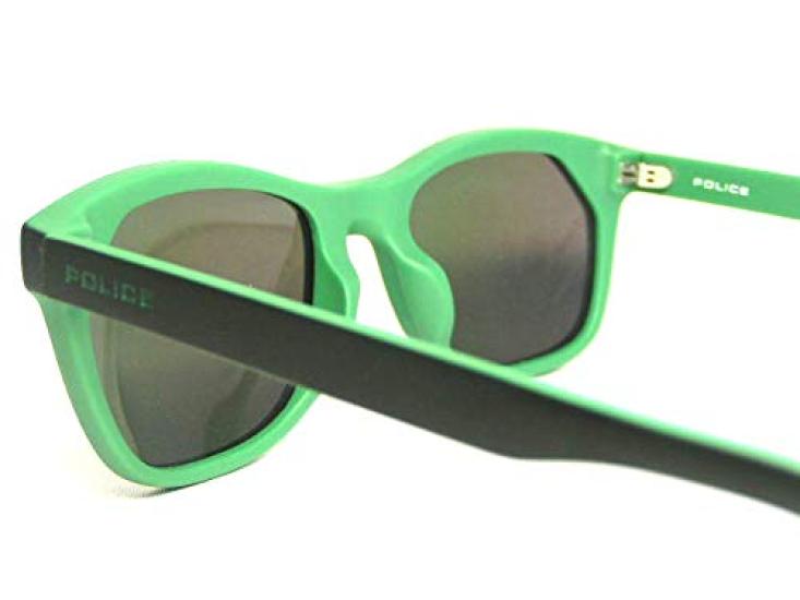 Police Поляризационные солнцезащитные очки POLICE SPLC67J U28P 51 с чехлом Защита от УФ-лучей Японская модель Модель 2021 года Веллингтон Цельная оправа Матовая Ribo Поляризованные [] Мужские