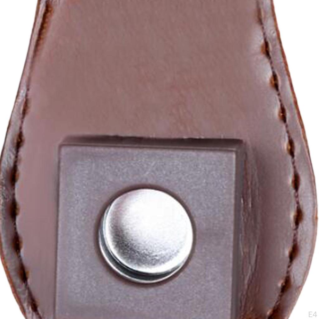 Billiard Pool Cue Chalk Holder, Pocket Clip, Portable Case with Belt