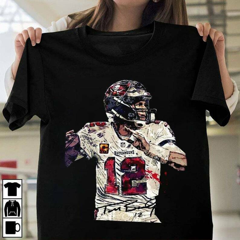 Мужская футболка Tom Brady Tampa Черная Все размеры S-5XL JJ4657 Унисекс футболка