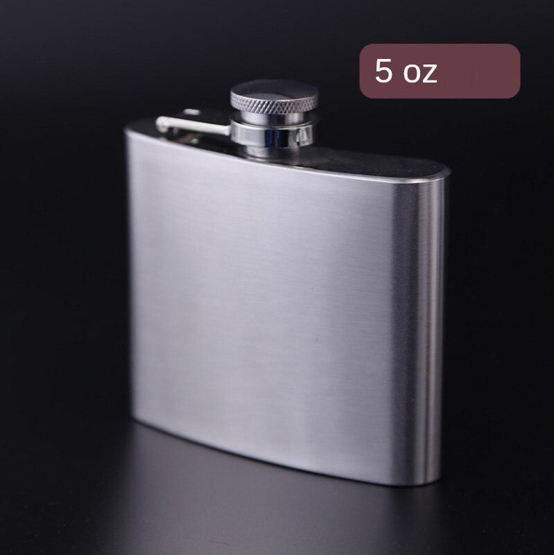 Утолщенная фляга из нержавеющей стали 304 Наслаждайтесь в любое время Портативная фляга Маленький мини-бар Маст-хэв Алкоголь Подарки для шаферов