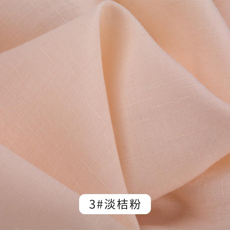 45x140см Однотонная Хлопково-Льняная Тонкая Ткань Ручной Работы Одежда Платье Бамбуковый Слаб DIY Шитье Платье Фон Материал для Рукоделия