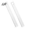 Acrylic Clay Thickness Rulers 1 Pair 2/3/4/5/6mm Pottery Guide Polymer Depth Rolling Pin Guide Transparent Ruler for DIY Tools
