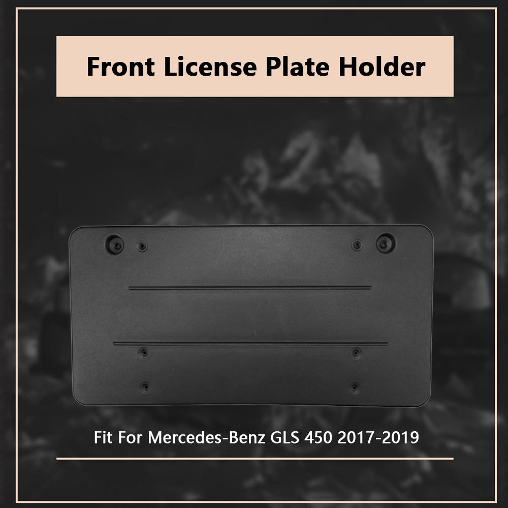 1668852881 для 2017-2019 Mercedes-Benz Gls450 передний бампер номерной знак бирка монтажный кронштейн