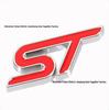 ST Badge Car Logo Sticker Metal Label for New Fiesta Victory Modification