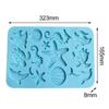 Silicone Mold Fish Turtles Dolphins Marine Life Silicone Mold Seahorses Starfish Shell Turn Sugar