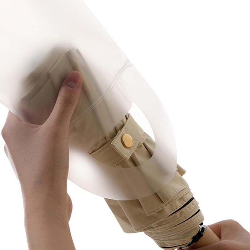 Портативная самозапечатывающаяся складная сумка для хранения зонта, прозрачная сумка для переноски стакана для воды