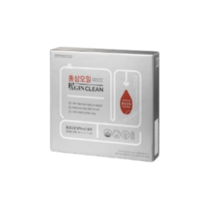 Масло красного женьшеня CheongKwanJang RX Gene Clean Prostate Health Men Male Vitality Подарочный набор Extract Ginsenoside 60 таблеток, 1 набор