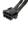 Упаковка из 10 штук PCI Express 6-pin на двойной 8-pin (6+2 контакта) Адаптер питания для видеокарты