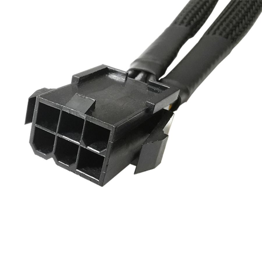 Упаковка из 10 штук PCI Express 6-pin на двойной 8-pin (6+2 контакта) Адаптер питания для видеокарты