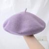 Women's Cross-Border Wool Beret: Autumn/Winter Korean-Style, British Retro Octagonal Painter Hat for Large Head Circumference