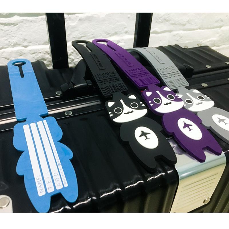 Креативные мультяшные багажные бирки для японских и корейских дорожных сумок