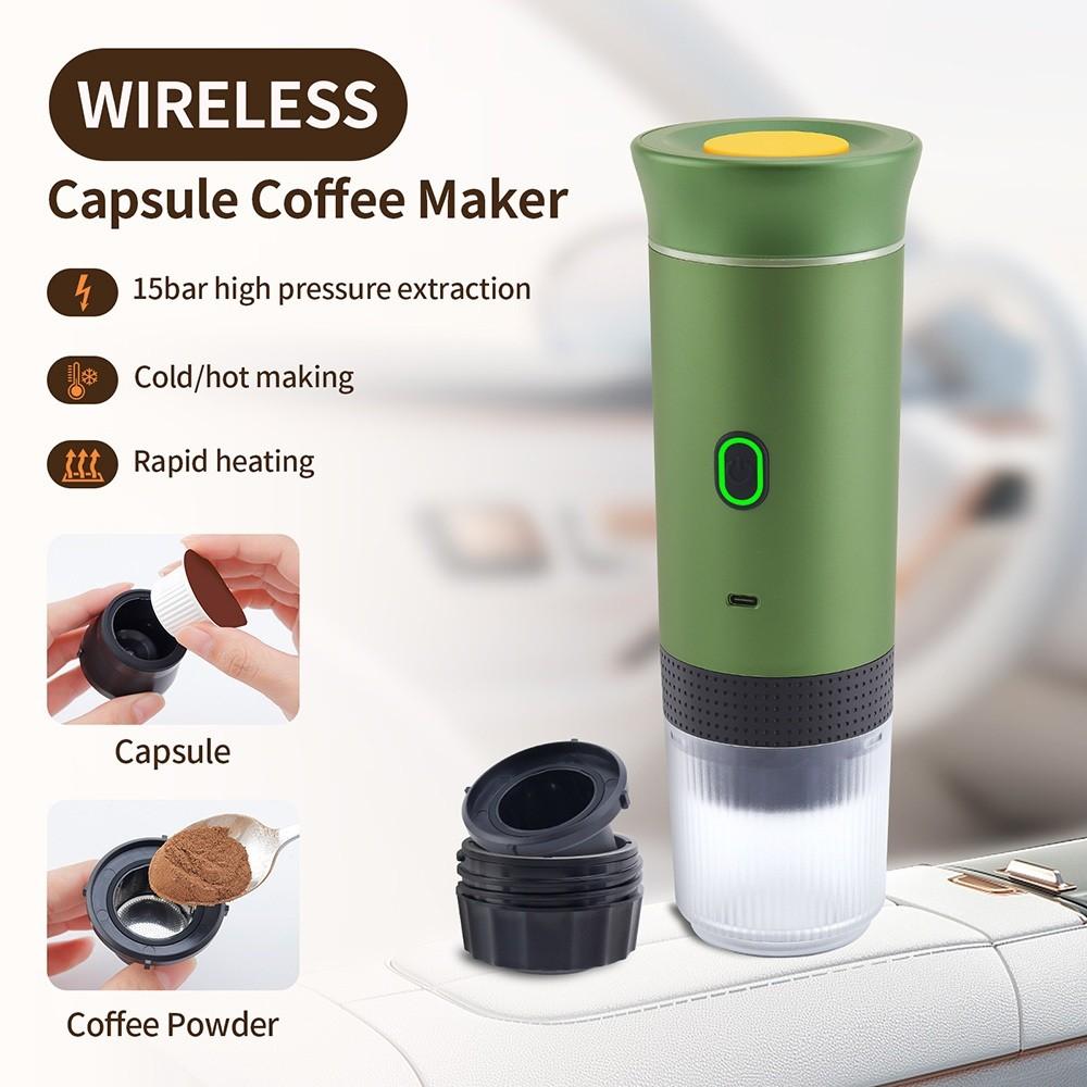 15bar Multi-function High Pressure Extraction Coffee Maker 3-in-1 Espresso Machine Cold/hot Making Capsule Coffee Machine