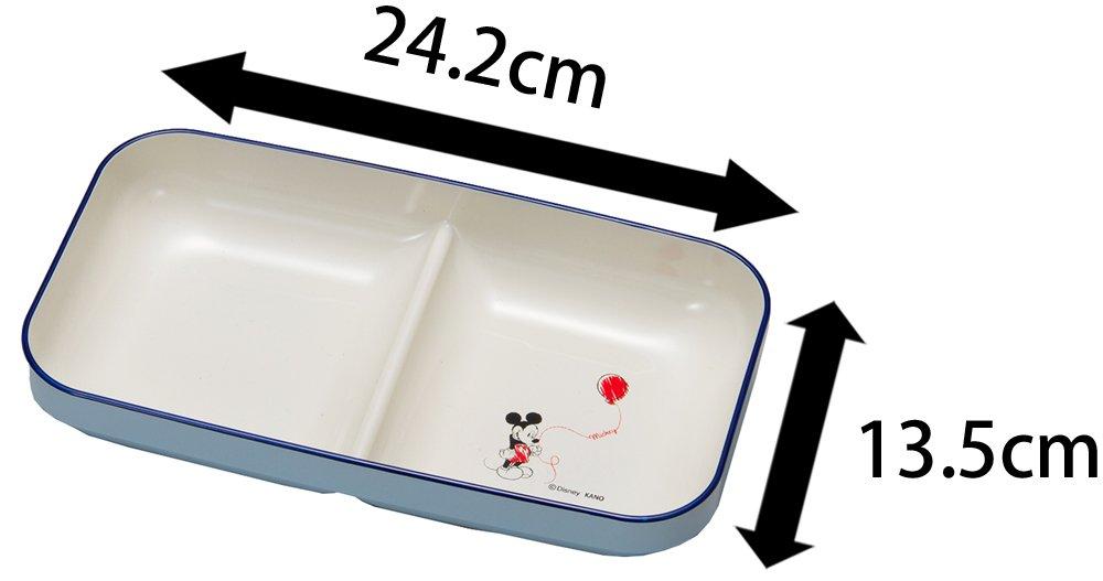 Кано Дисней Серия Воздушные шары Детский Твин Микки Маус 73568 Тарелка, B, Синий,