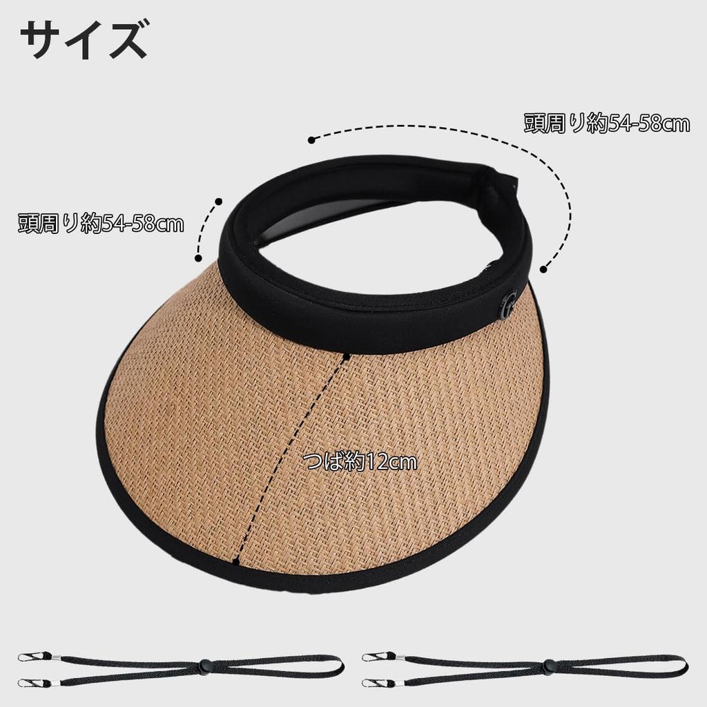 Соломенный солнцезащитный козырек для УФ-защиты Широкая повязка на голову Летает Маленькое лицо Горный Подбородочный ремешок в комплекте Номер [Lhyxuuk] Женщины, Защита, Поля, Тип, Не улетает,