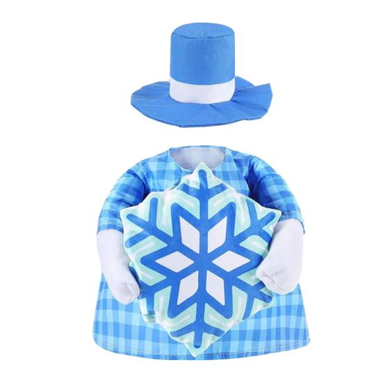 Рождественский наряд для гуся на крыльцо, платье для газонного гуся со шляпой в виде рождественской елки, праздничный костюм гуся