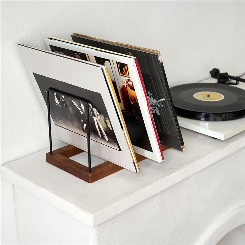 Good-LP Holder Stand Sturdy Vinyl Record Storage For Up To 75 Single Records, Organizes All Your Favorite Classical Albums