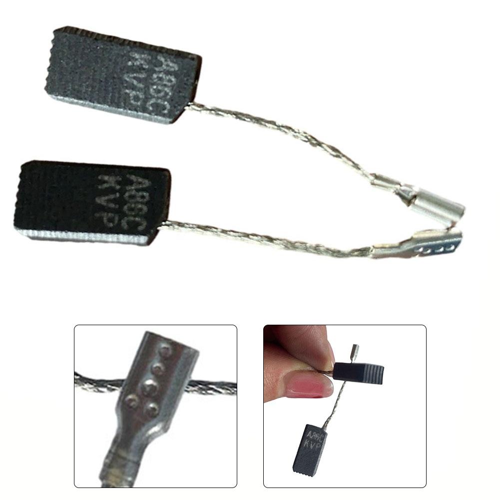 A86C KVP Угольная щетка для угловой шлифовальной машины Bosch GWS5-100/6-100/125 1619P07571 Запасные части для электродвигателей Графитовая щетка